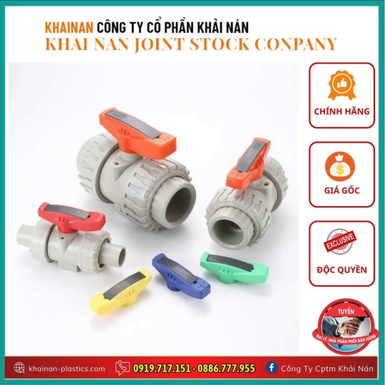 Cac loai van khoa nuoc pho bien nhat hien nay