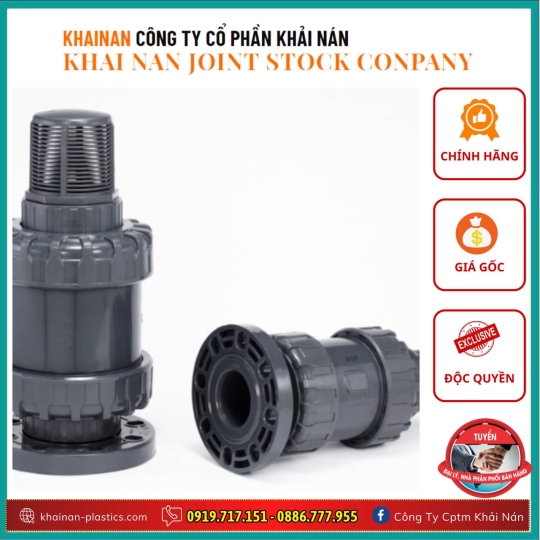 VAN MỘT CHIỀU MẶT BÍCH D.P.S 1/2’’ ~2’’