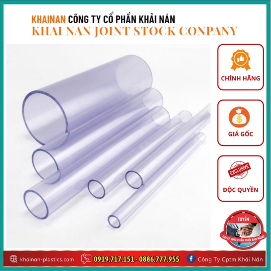 ỐNG PVC TRONG SUỐT