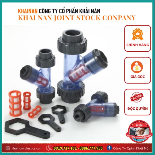 Y LỌC D.P.S – LOẠI RẮC CO CPVC 1/2’’ ~2’’